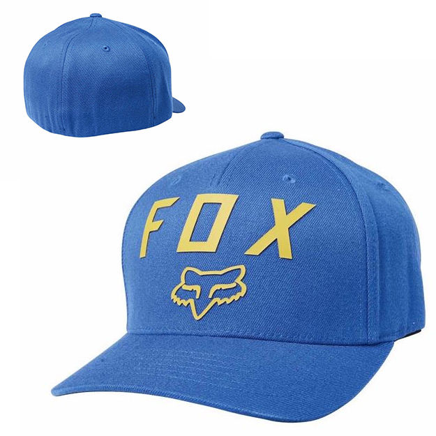 Fox baseballsapka Flexfit Number 2 kirlykk