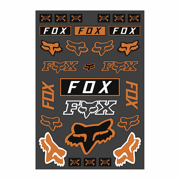 Fox Legacy Track Pack matrica szett orange