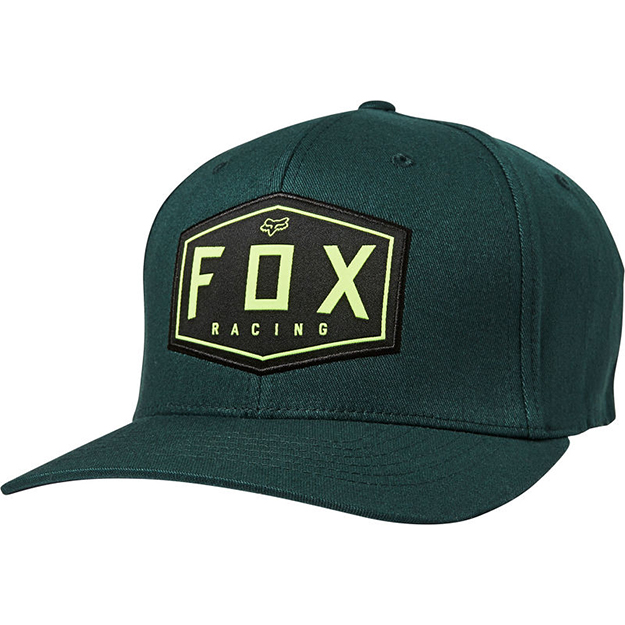 Fox baseballsapka Flexfit Crest emerald
