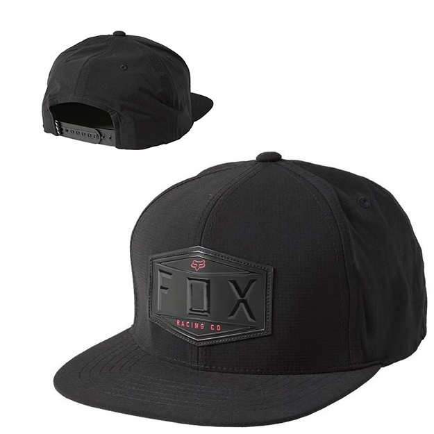 Fox baseballsapka Snapback Emblem fekete