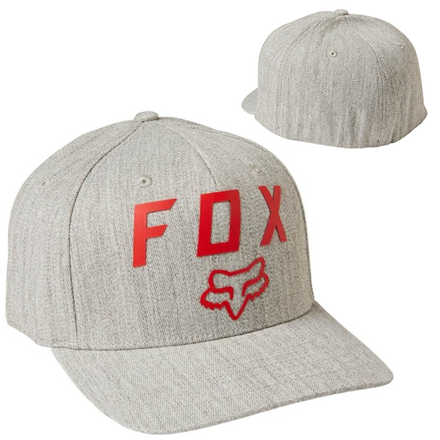 Fox baseballsapka Flexfit Number 2. 2.0 vilgos szrke