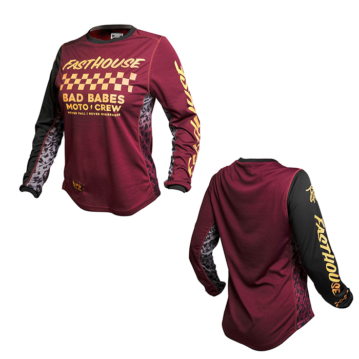 Fasthouse ni cross mez Grindhouse Golden maroon