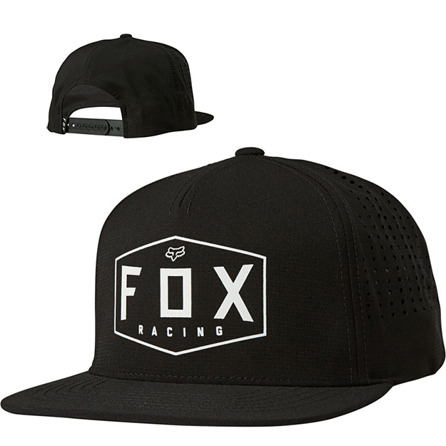 Fox baseballsapka Snapback Crest fekete