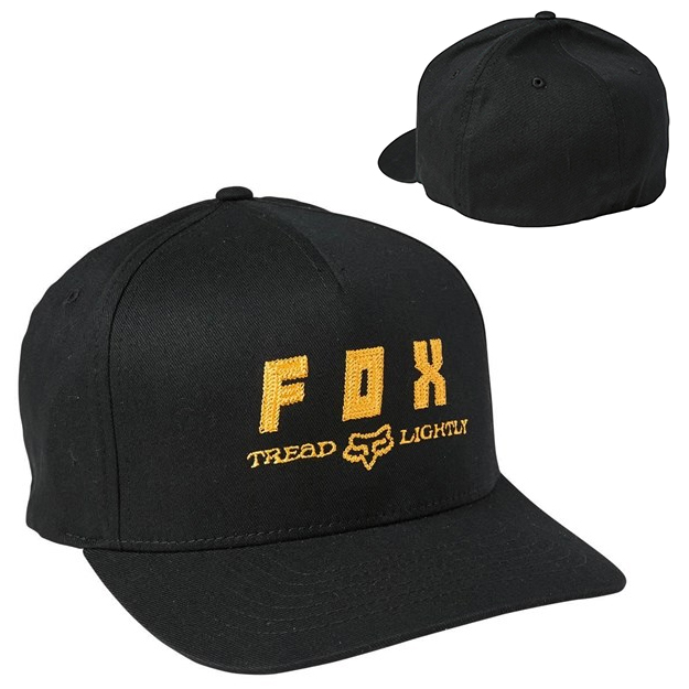 Fox baseballsapka Flexfit Tread Lightly fekete