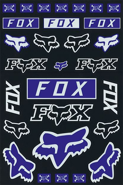Fox Legacy Track Pack matrica szett kk