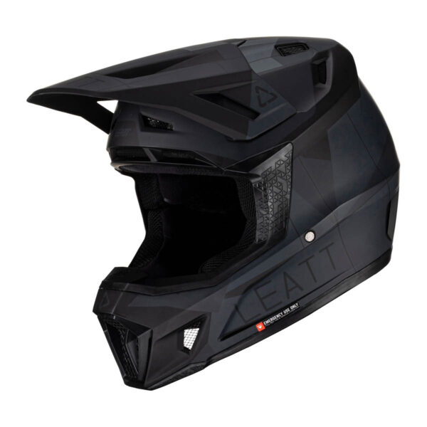 Leatt cross sisak Moto 7.5 V23 szemveggel fekete