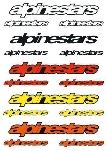 Alpinestars sponzor matrica szett ASTARS 15db-os